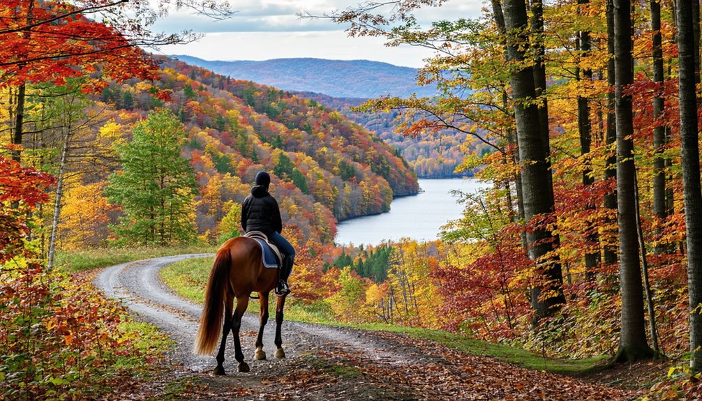 equestrian adventure in poconos