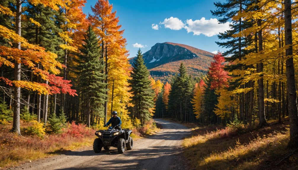 exploring off road atv trails