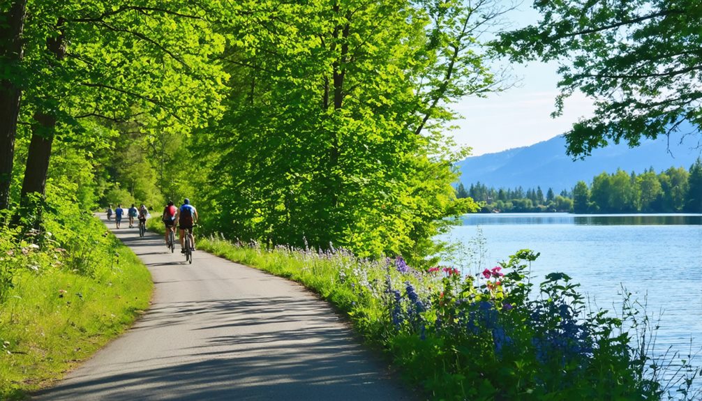 scenic hiking trail loop