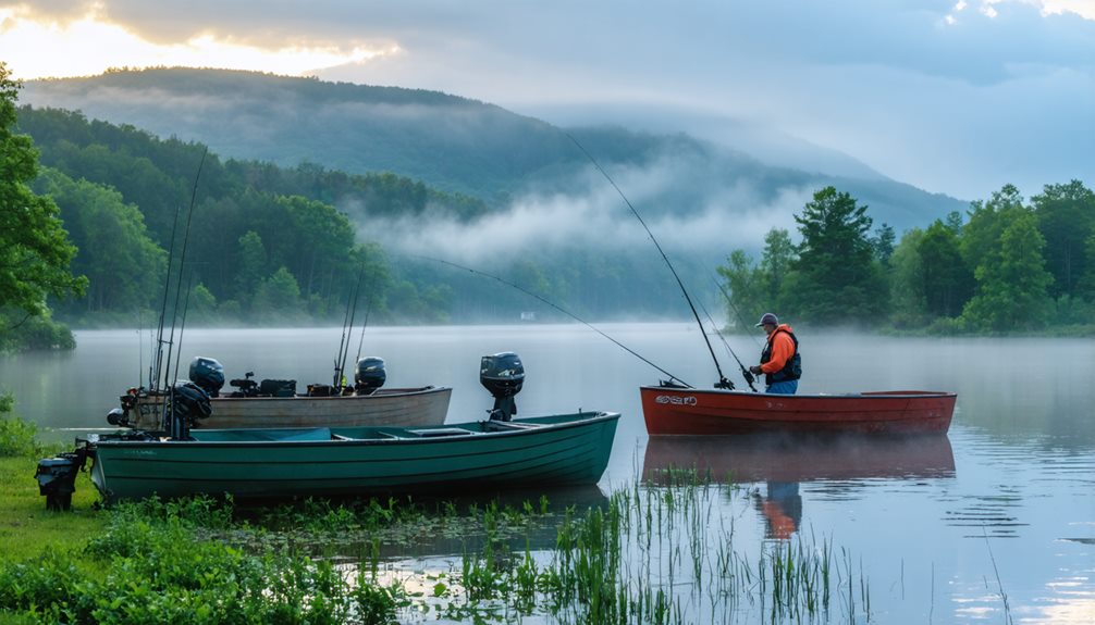 various guided fishing options